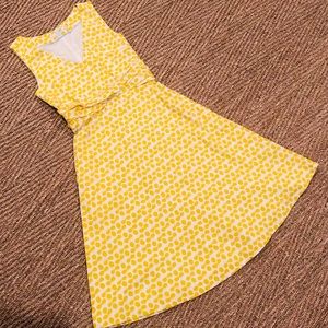 Canary Cotton / Linen Boden Dress